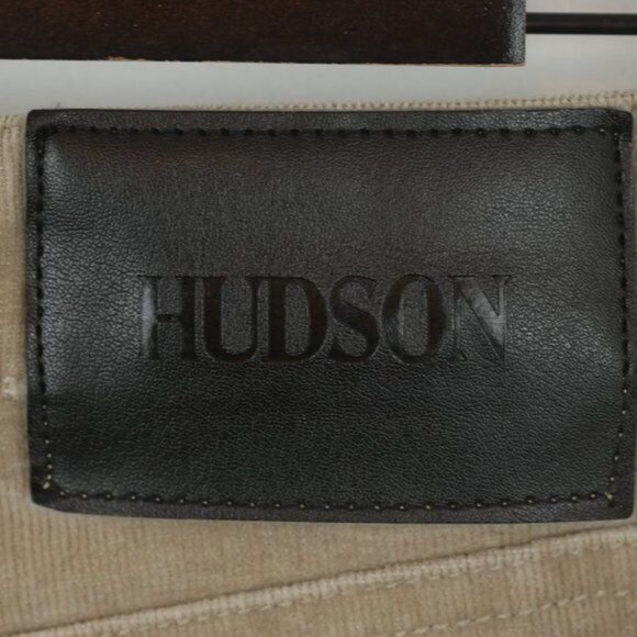 Hudson Jeans Girls Size 10 Tan Corduroy Adjustable Waist Skinny Jeans - Picture 6 of 11